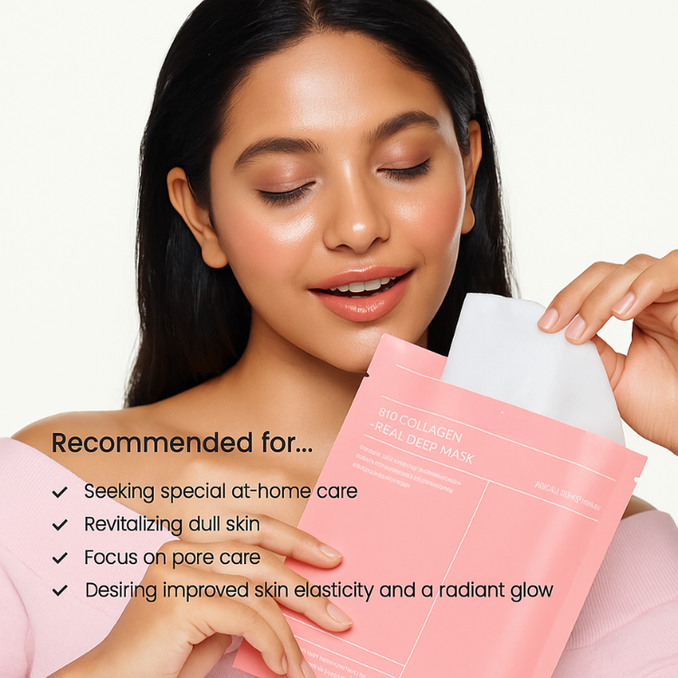 BareSkin™ Bio Collagen Mask- Korean Collagen Mask for Glass Skin (BUY 1 GET 3 FREE IN ₹999)
