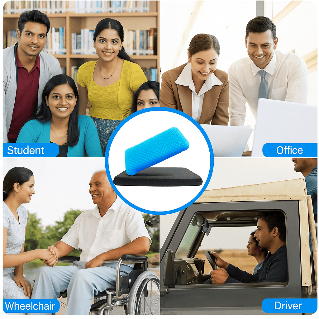 EverEase™ – 8 Hours of Pain-Free Comfort, Every Day (Free cushion cover)