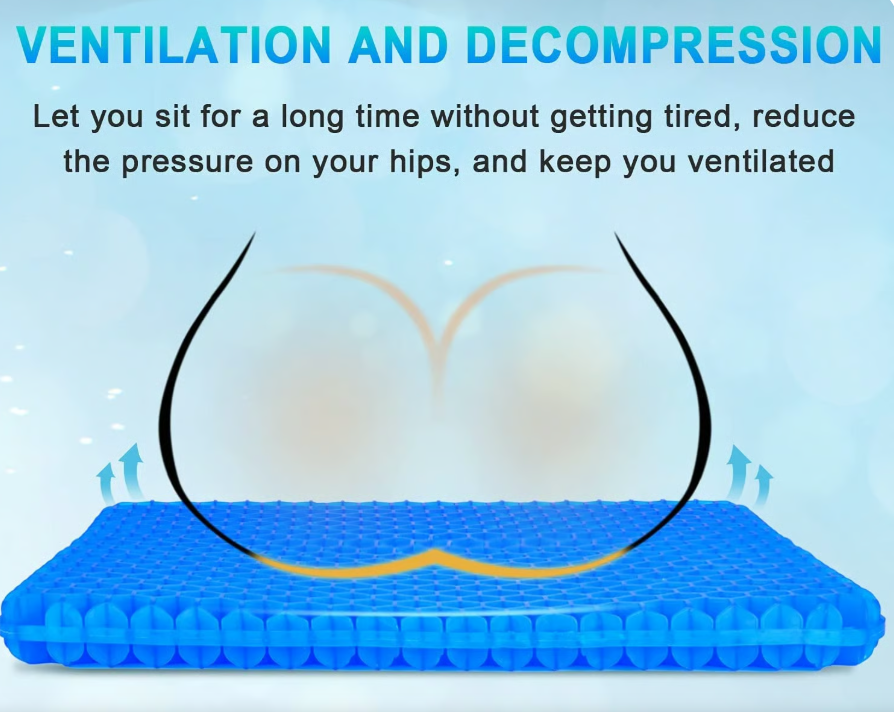 EverEase™ – 8 Hours of Pain-Free Comfort, Every Day (Free cushion cover)