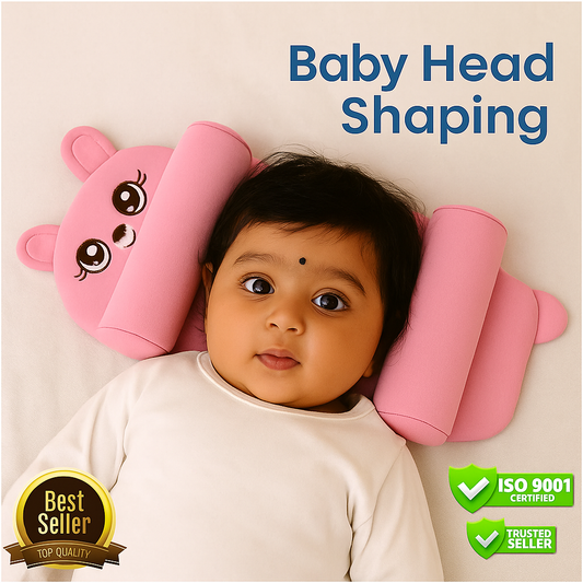 Protect Baby's Head Shape - Soft & Safe Pillow